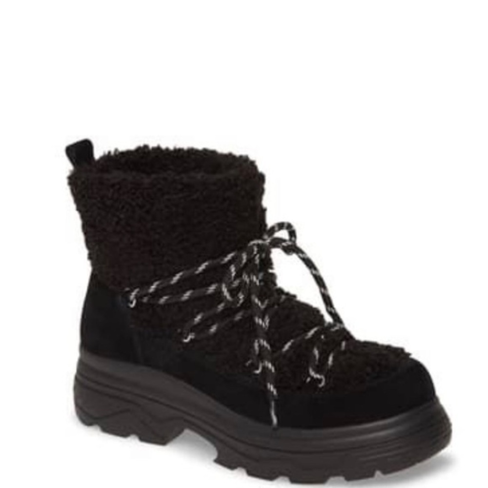 Bp Summit Faux Fur Chunky Boots size 10